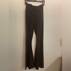 Aerie crossover flare leggings